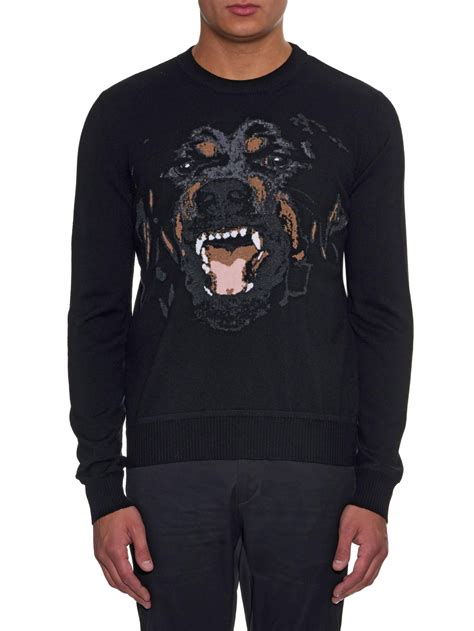 givenchy crewneck rottweiler|givenchy sweater clearance men.